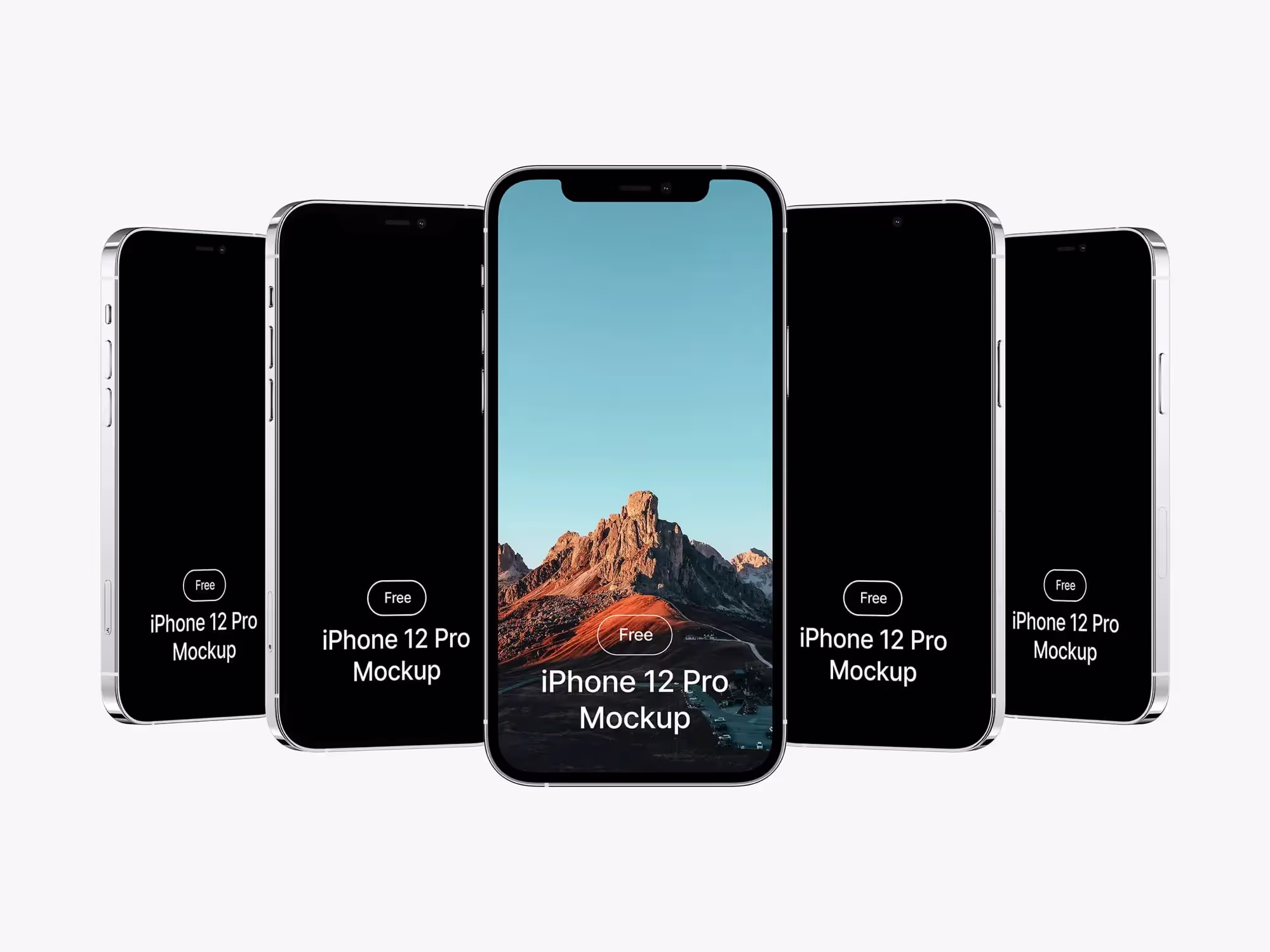 free iPhone 12 pro mockup
