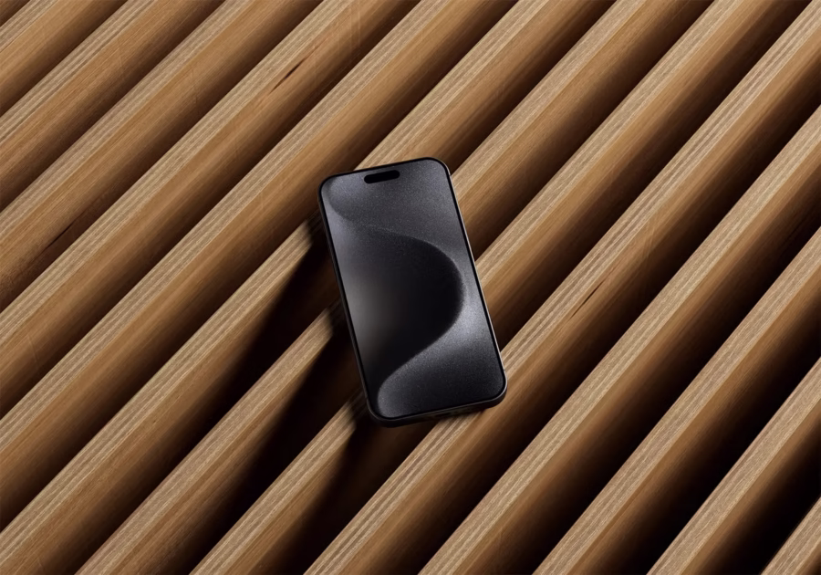 free iPhone 15 pro max mockup