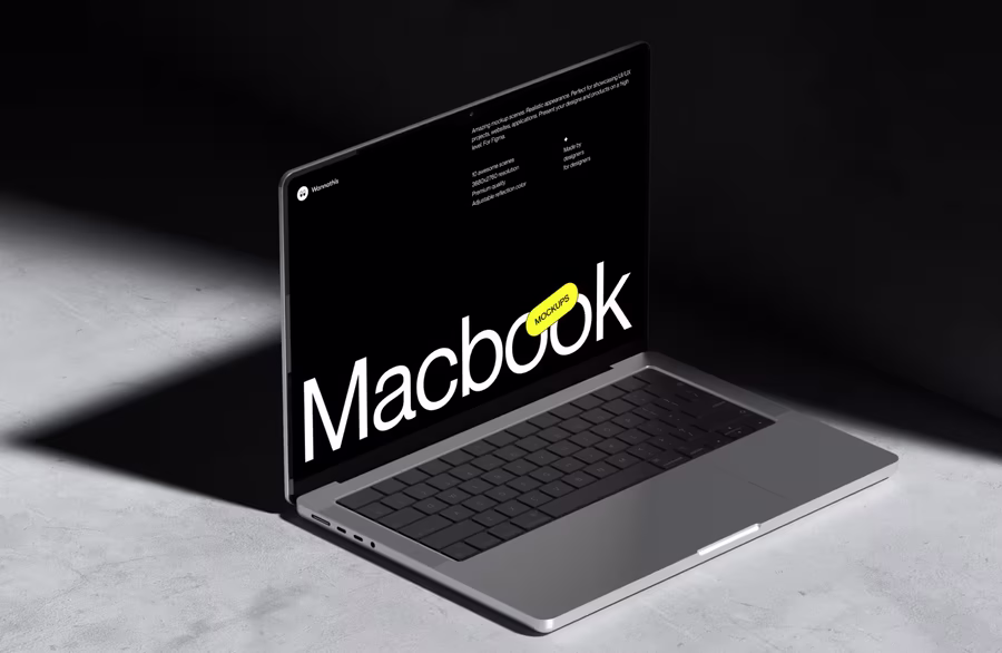 macbook Pro mockup